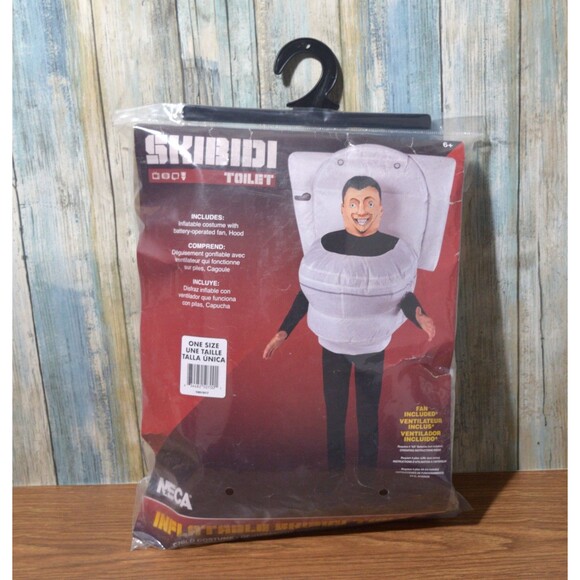 Rubie's Skibidi Toilet Inflatable Costume Child Kids One Size Halloween NECA - Picture 1 of 13